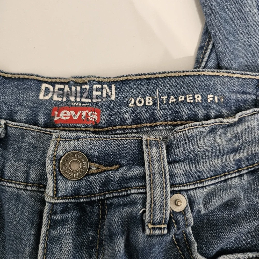 Denizen From Levi's 208 Taper Fit 14Reg 27 x 27 Kids‎ / Youth Denim Blue Jeans